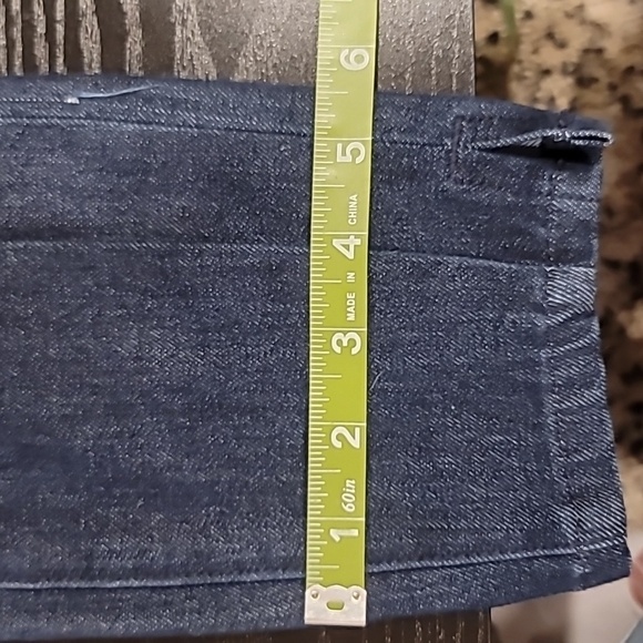PILCRO FOR ANTHROPOLGIE HIGH RISE DARK WASH DENIM LEGGINGS, SZ 30 - Picture 14 of 14